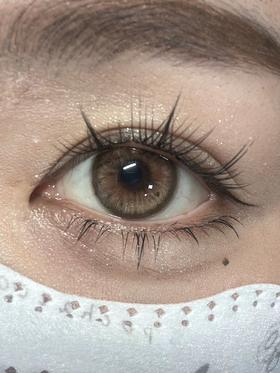 puff girl半年抛美瞳 烟熏三文鱼 14.2mm