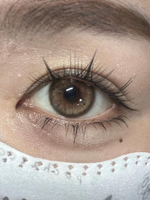 puff girl半年抛美瞳 烟熏三文鱼 14.2mm 商品图0