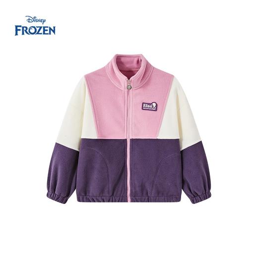 迪士尼童装女童摇粒绒外套2026新品中大童春装儿童抓绒开衫上衣 商品图4