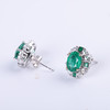 【四时和美】祖母绿耳钉-CB12406032 商品缩略图4