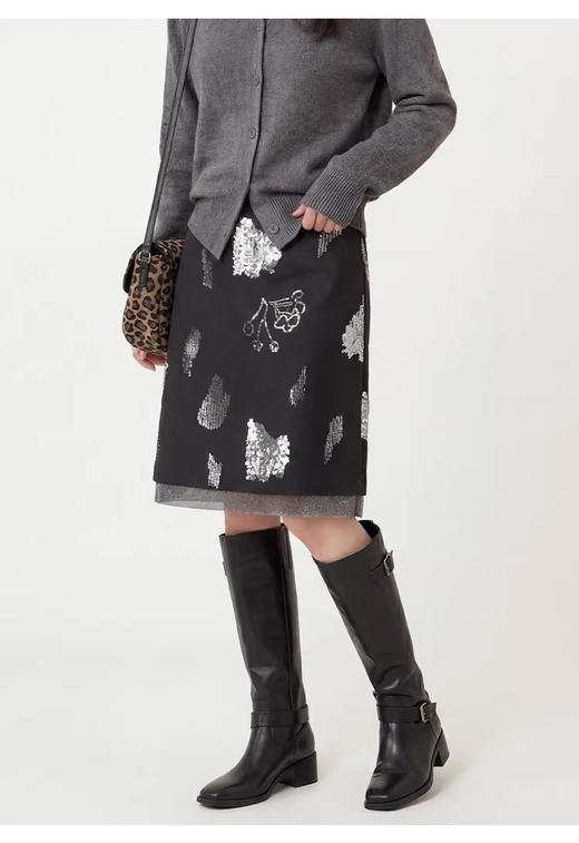 亮片半裙 商品图1