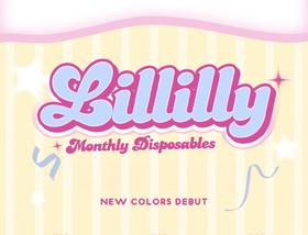 <常规活动-月抛大直径>Lillilly-14.2mm-14.5mm【月抛0-1000度 含525/575】