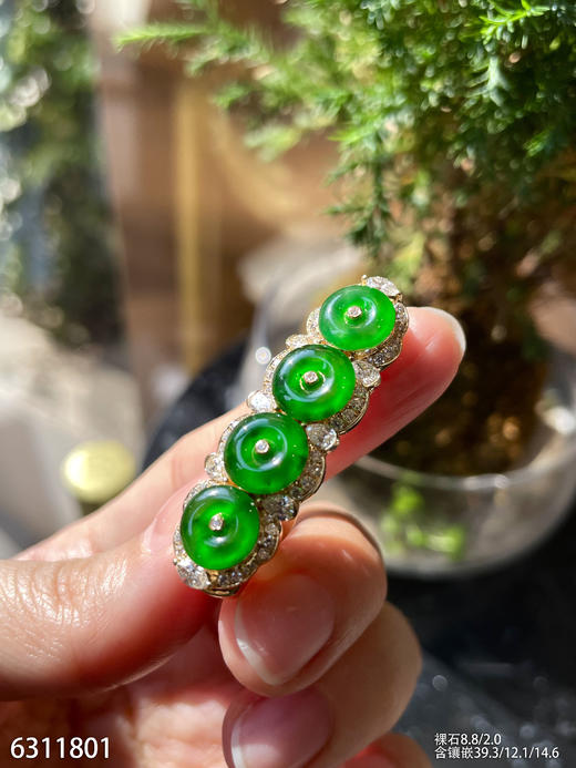 6311801、平安扣发夹。具体价格微信咨询 商品图3