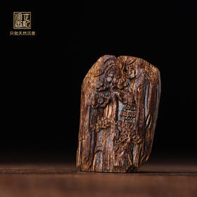 天然芽庄白奇楠雕件 沉水级 3.25克 SP12349