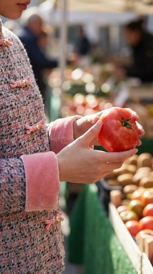 中式撞色拼接袖前短后长立领外套 商品图3