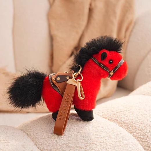 马挂件-红马 商品图0