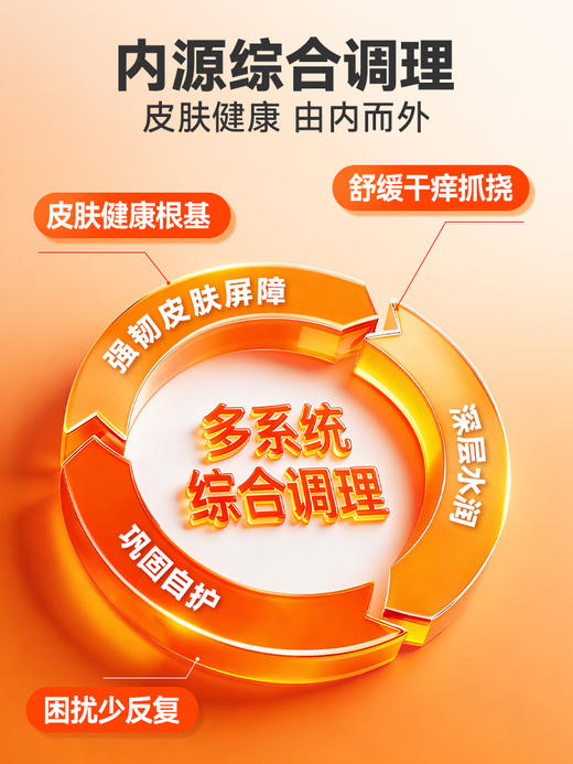 普安特内服养护片猫狗通用猫藓狗藓专用皮肤焕彩片宠物营养补充剂 商品图3