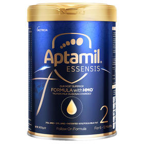 APTAMIL/爱他美 ESSENSIS奇迹蓝罐HMO较大婴儿配方奶粉 二段 6-12月 900g