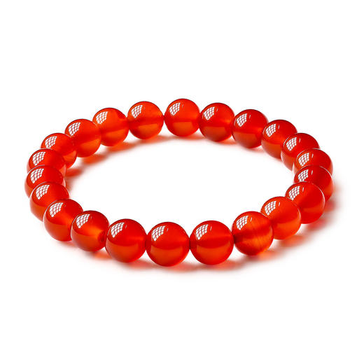 ZP0127 老庙 8MM红玛瑙手链 商品图0