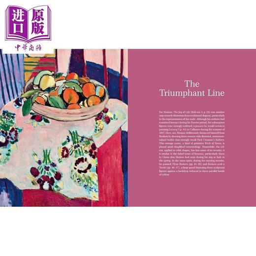 预售 【中商原版】Matisse: The Bigger Picture 进口艺术 马蒂斯作品集 含6幅大型折页画作+精美刷边 商品图4