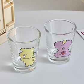 50ml粉象小熊杯玻璃杯-纪念日百货门店同款169648515