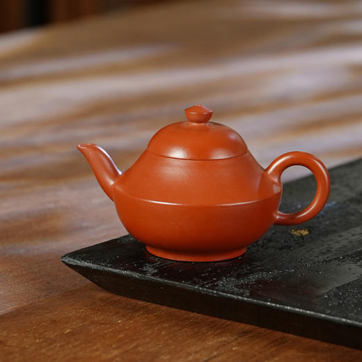 蔡志君/原矿大红袍朱泥宜兴紫砂茶壶紫砂壶功夫茶泡茶壶朱泥紫砂茶具 商品图1
