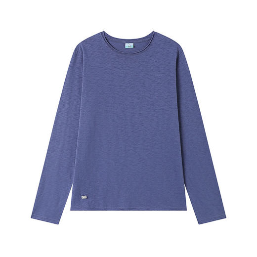 CryingCenter 竹节棉卷边堆量圆领长袖tee 哭喊中心 商品图5