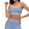 YOGACODE【火树银花系列】裸感运动文胸带胸垫双肩带撞色包边美背瑜伽内衣DWC516148 商品缩略图3