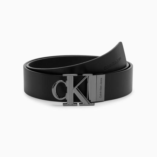 196808305031 卡尔文克雷恩Calvin Klein Jeans【父亲节礼物】男双面用亮面带头ck牛皮革休闲腰带HC0769【90cm】 商品图1