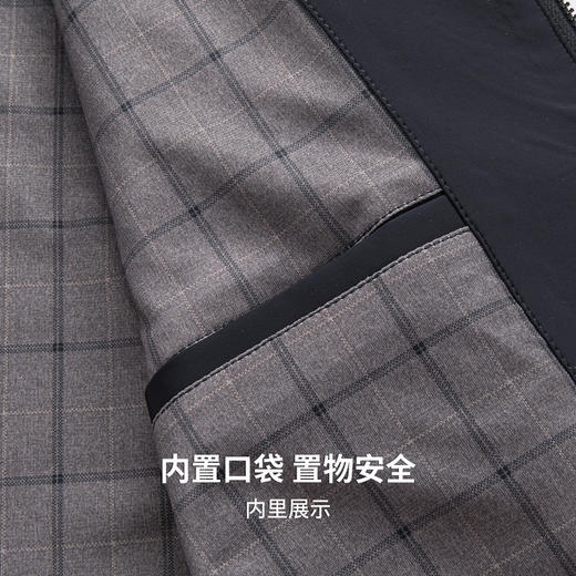 【扛皱平整】圣得西26年新款春季男士外套高端大气上档次商务夹克 商品图9
