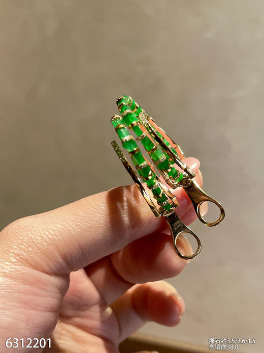 6312201，随形耳坠。具体价格微信咨询 商品图6
