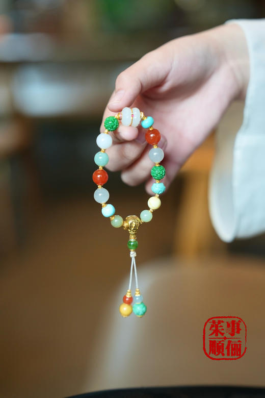 【茱事顺俪】18k黄金多宝手链 商品图0