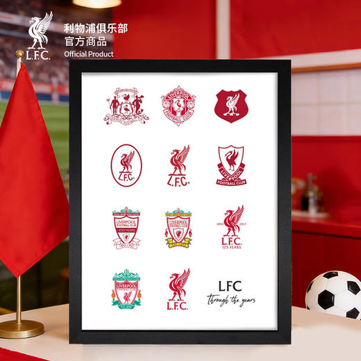 【官网同款】利物浦俱乐部 | 队徽海报球迷装饰品复古队徽球迷周边 商品图2