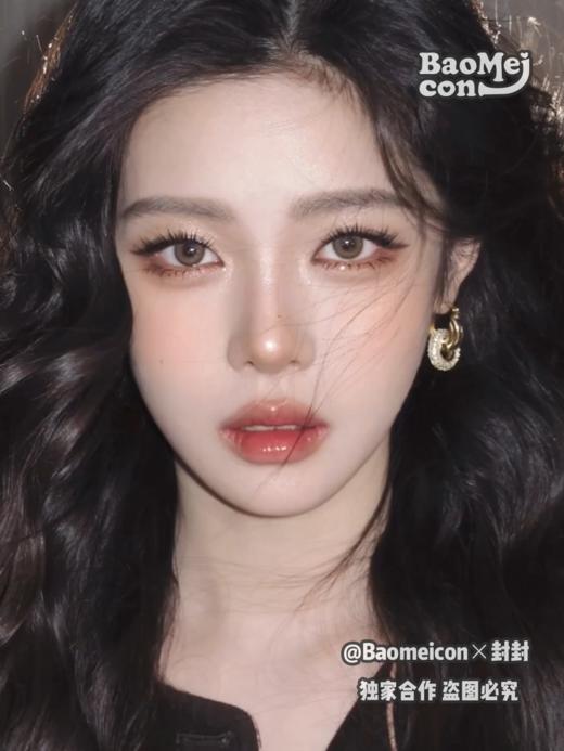 BAOMEICON·日抛  黄油拿铁  14.0  <封封同款>  灵动又自然！氛围水光感玫瑰妆！韩系光感！！国产0-800<一盒10片> 商品图2