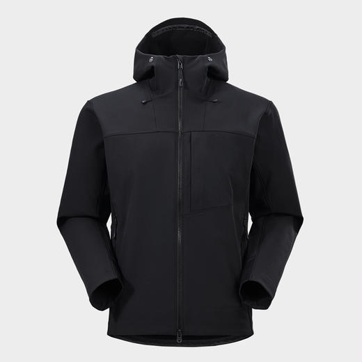 LeWalk  M8IC连帽软壳衣防风防泼加绒户外登山夹克外套冲锋衣 商品图1