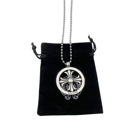 克罗心 圆圈十字花大吊坠！ 商品图2