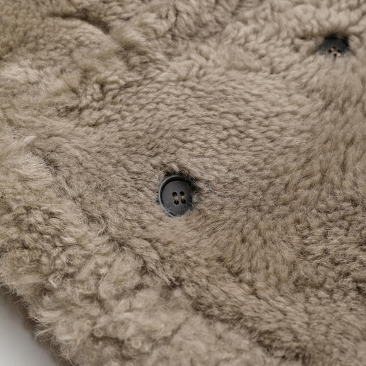 ROMI STUDIO细腻磨砂质感皮毛一体两穿蓬松毛绒面皮草 RWCWWG5132 商品图5