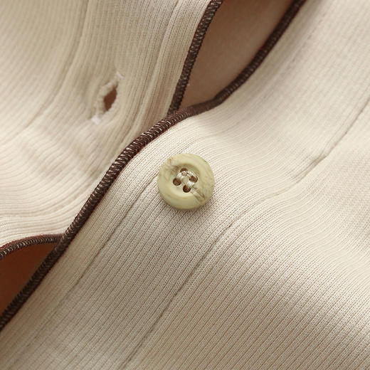 （合作款）芬腾【带胸垫】新款女士春秋季长袖甜美纯棉家居服套装yc0209017 商品图3