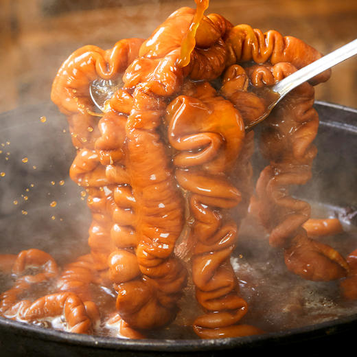 【粉丝专属❗️香卤肥肠200g/袋】秘制卤味大火烹调，文火慢卤层层入味，采用整根新鲜肥肠，紧实Q弹有嚼劲，猪大肠新鲜干净便捷红烧爆炒，中国团圆菜加热即食L-d 商品图3