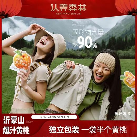 【果肉紧实】维C爆汁黄桃 600g/袋 商品图2