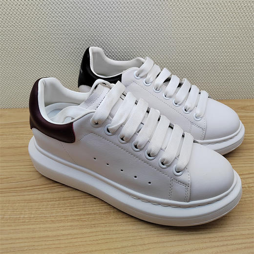 2024豪行秋冬新款24319605真皮时尚休闲中跟女鞋小白鞋 商品图0