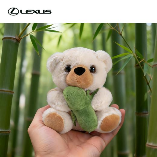 竹报平安小熊钥匙链(织唛) 商品图3