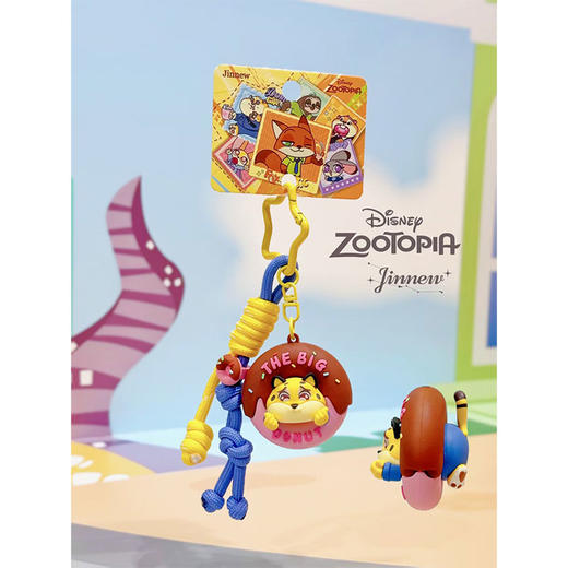 疯狂动物城甜甜圈挂件钥匙扣-纪念日百货门店同款169649155 商品图4