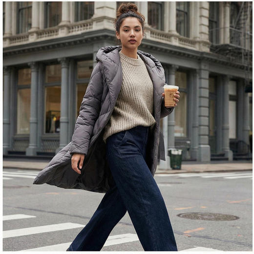 NANSONGSILK/NS鹅绒服时尚保暖冬季短款鹅绒服547083南宋 商品图5