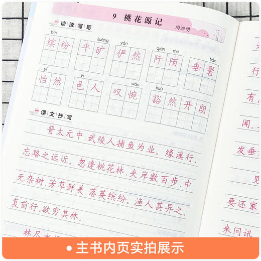 2026春初中学霸下册同步写字课七年级八年级正楷硬笔书法钢笔 商品图4