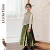 littletime女童中国风汉服套装裙2025新款小女孩新中式礼服两件套 商品缩略图3