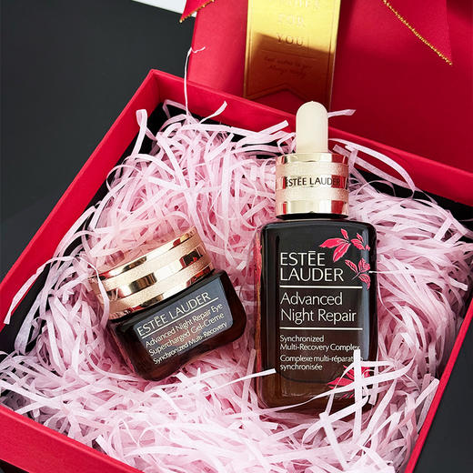 【马年特别版 雅诗兰黛 特润精华+眼霜】送礼必备 雅诗兰黛马年限定礼盒 福利特惠（特润精华50ml+眼霜15ml） 商品图10