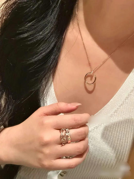 卡地亚 钉子 头尾钻 项链 商品图1