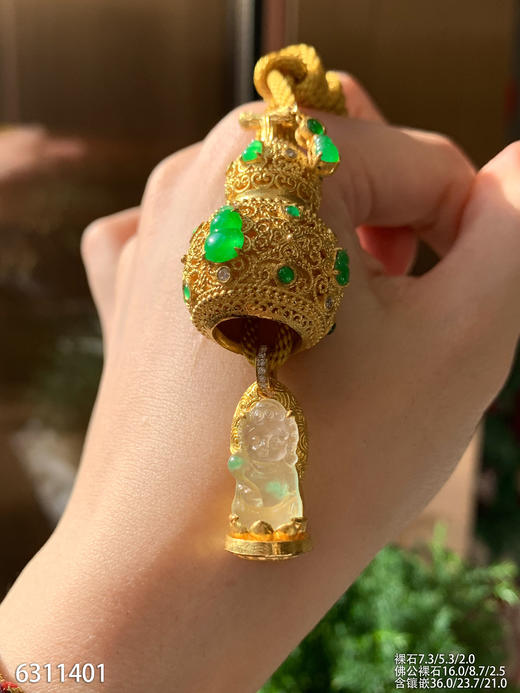 6311401，葫芦吊坠，具体价格微信咨询 商品图5