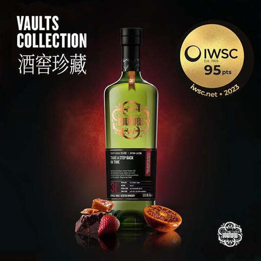 【SMWS】  酒窖珍藏 53.432  及时后退  31年 单一麦芽 威士忌 黑麦桶 洋酒 商品图0