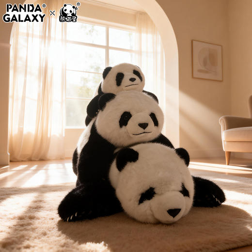 熊猫屋PANDA GALAXY 盖世 熊猫公仔 熊猫香薰公仔  花花七仔福宝 商品图1