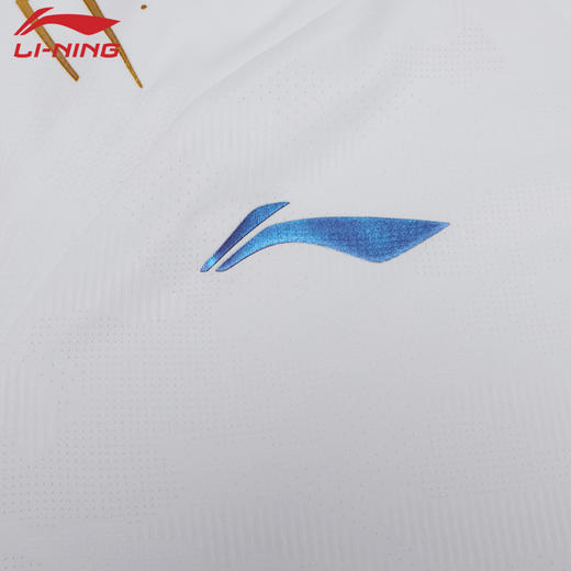 李宁羽毛球服AAYW035男女款运动短袖大赛服速干短袖T恤 商品图2