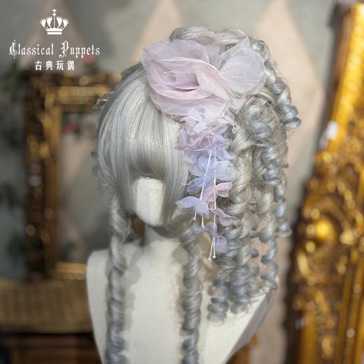 【积分兑换】安东尼蛋糕 紫藤边夹 古典玩偶 Lolita【2026年5月31日起发货】 商品图3