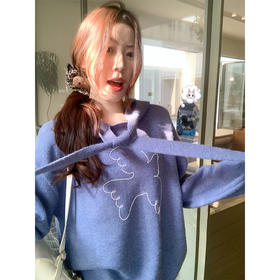 <曾小咸推荐> 2.26现货秒杀 ！微信超特价！韩系连帽毛衣 日常229.99 立减120 秒杀109.99！！