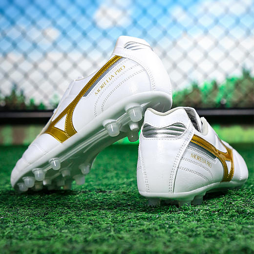 小李子Mizuno美津浓莫雷拉Morelia2次高端AG短钉袋鼠皮成人训练足球鞋男 商品图4