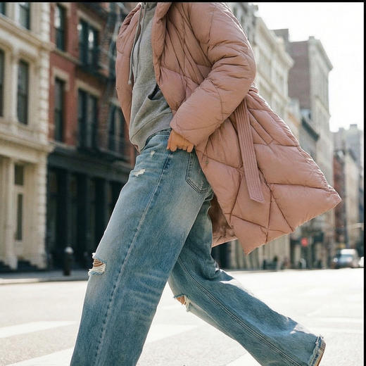 NANSONGSILK/NS鹅绒服时尚保暖冬季短款鹅绒服547083南宋 商品图4