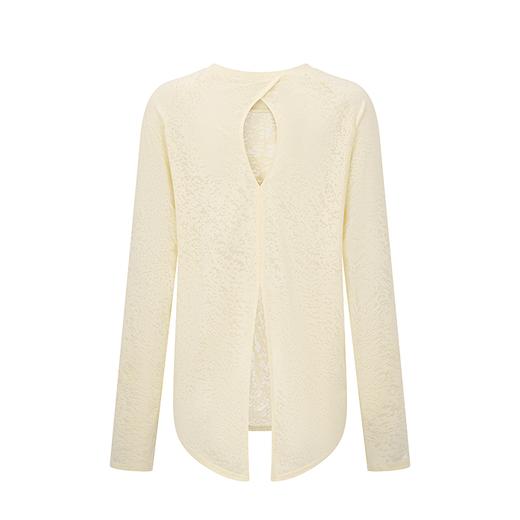 多威新款轻薄透气女式柔软亲肤宽松长袖罩衫上衣2352203 商品图2