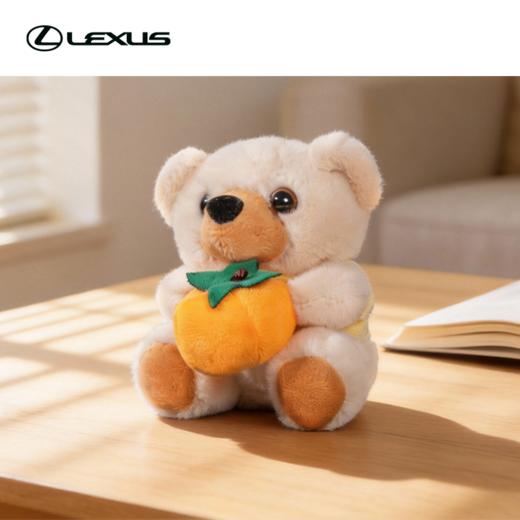 柿柿如意小熊钥匙链(织唛) 商品图1