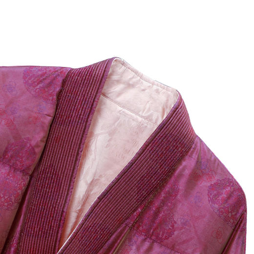 NANSONGSILK/NS桑蚕丝国风新中式V领系带鹅绒服547118南宋 商品图6