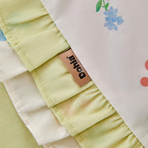 多喜爱 全棉卡通四件套件 Qi可Qi克系列【新疆棉】【7A抗菌】【精美礼盒包装】AB宽边枕袋 商品图13